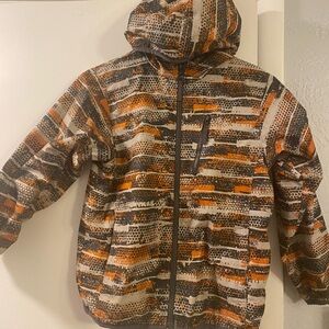 Kids Patterned Jacket with Hood